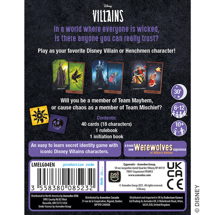 Disney Villains: Gathering of the Wicked - for just $16.99! 