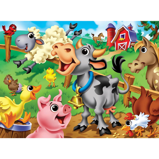 Googly Eyes - Farm Animals 48 Piece Jigsaw Puzzle - Just $12.99! Shop now at Retro Gaming of Denver