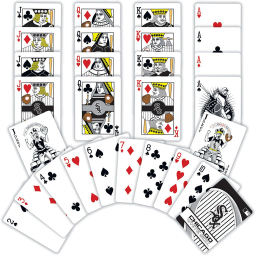 Chicago White Sox Playing Cards - 54 Card Deck - Just $6.99! Shop now at Retro Gaming of Denver