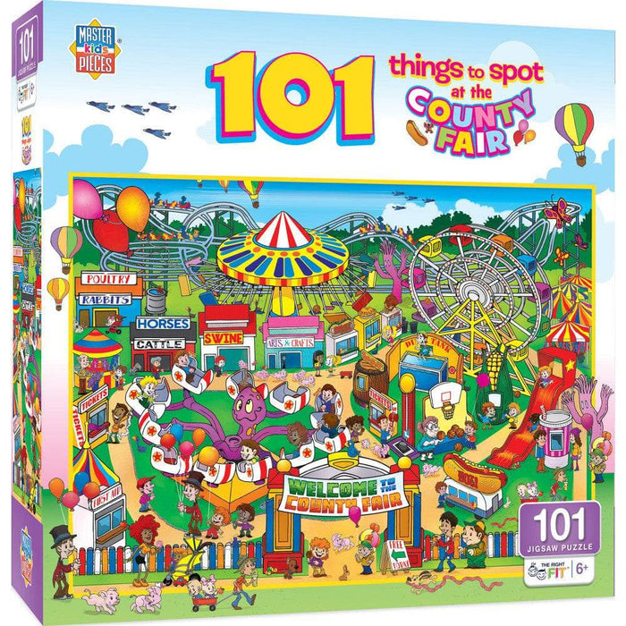101 Things to Spotat the County Fair - 101 Piece Jigsaw Puzzle - for just $12.99! 
