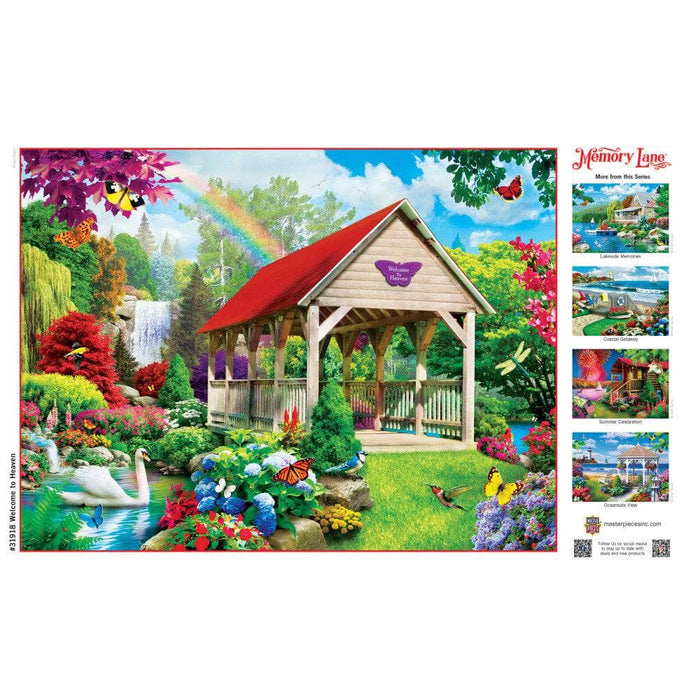 Memory Lane - Welcome to Heaven 300 Piece EZ Grip Jigsaw Puzzle - for just $14.99! 