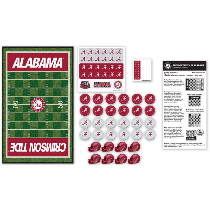 Alabama Crimson Tide Checkers Board Game - Just $19.99! Shop now at Retro Gaming of Denver