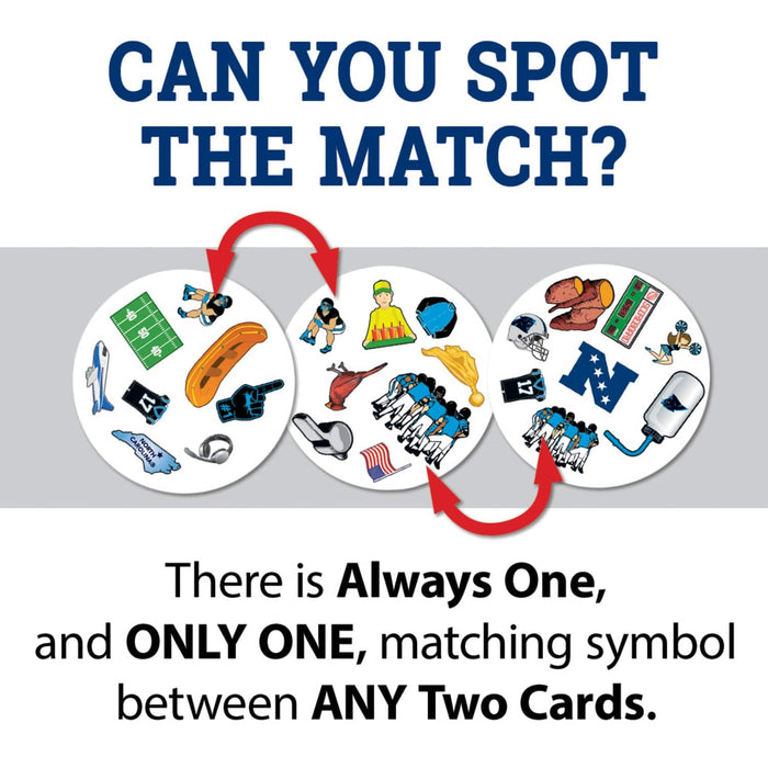 Carolina Panthers Spot It! Card Game - for just $12.99! 