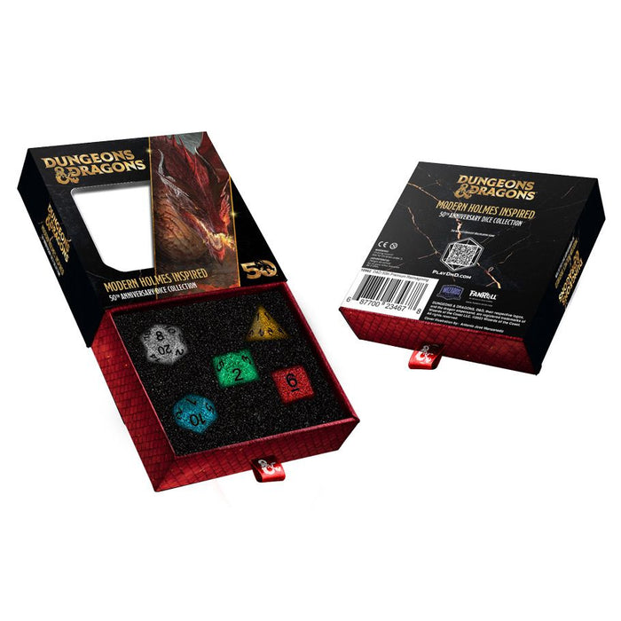 D&D 50th Anniversary: Modern Holmes Inspired Dice Set - Just $19.99! Shop now at Retro Gaming of Denver