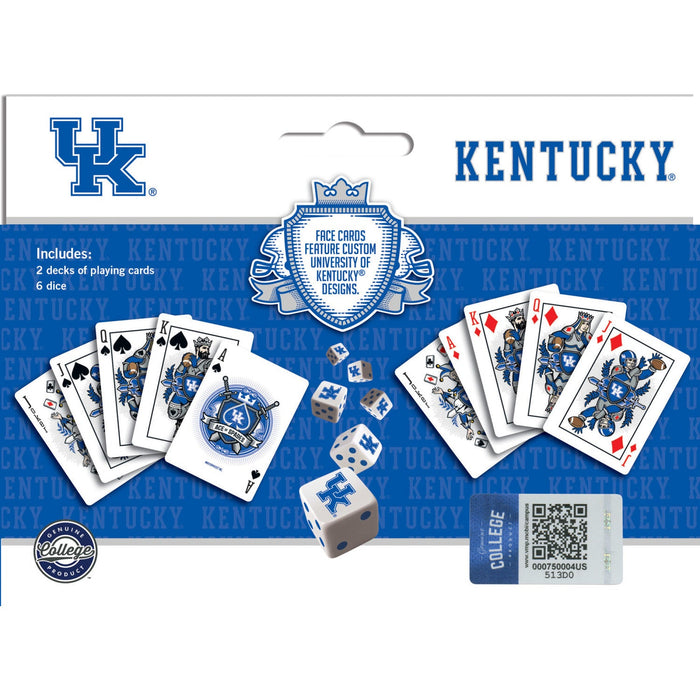 Kentucky Wildcats - 2-Pack Playing Cards & Dice Set - Just $19.99! Shop now at Retro Gaming of Denver