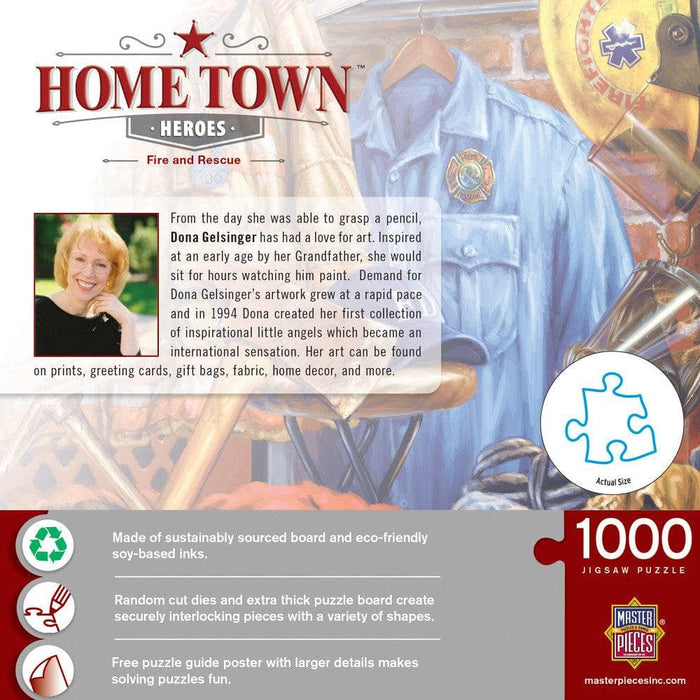 Hometown Heroes - Fire and Rescue 1000 Piece Jigsaw Puzzle - for just $16.99! 