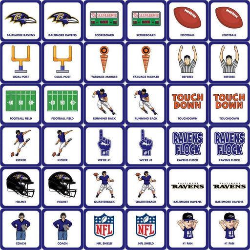 Baltimore Ravens Matching Game - for just $12.99! 
