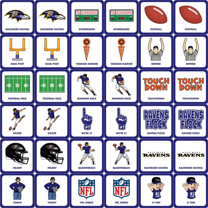 Baltimore Ravens Matching Game - for just $12.99! 