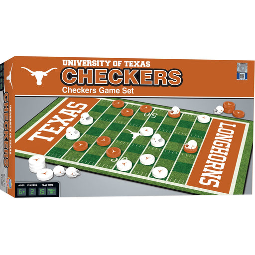 Texas Longhorns Checkers Board Game - Just $19.99! Shop now at Retro Gaming of Denver