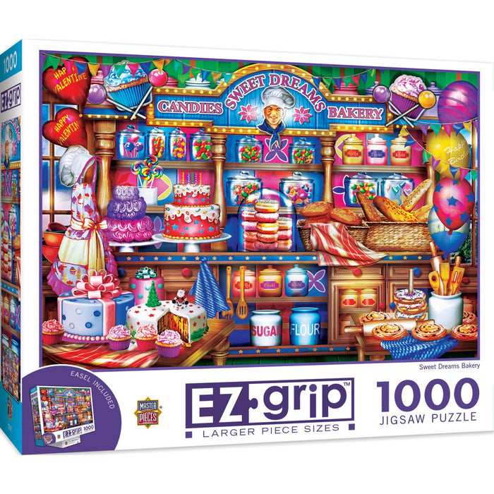 EZ Grip - Sweet Dreams Bakery 1000 Piece Jigsaw Puzzle - Just $19.99! Shop now at Retro Gaming of Denver