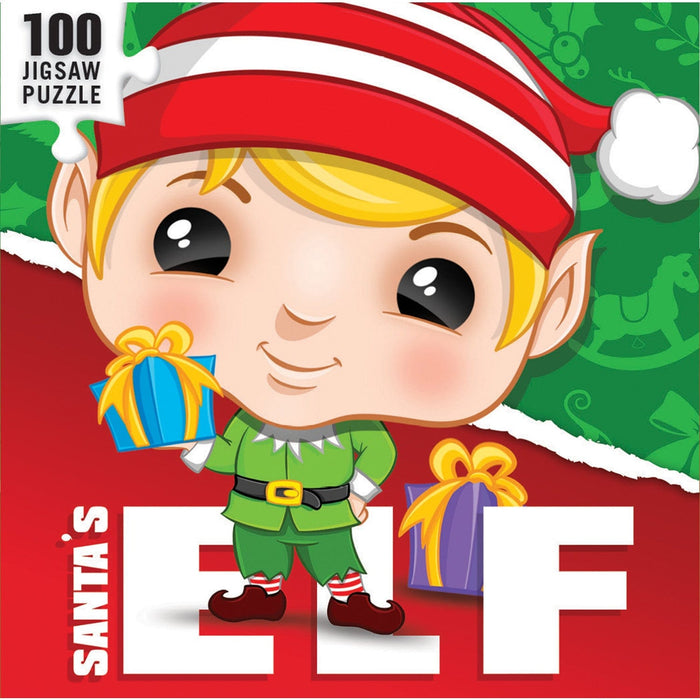 Santa's Elf 100 Piece Jigsaw Puzzle - for just $7.99! 