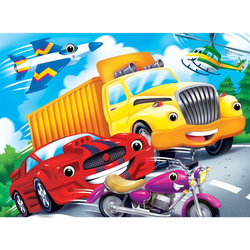 Googly Eyes - Vehicles 48 Piece Jigsaw Puzzle - for just $12.99! 