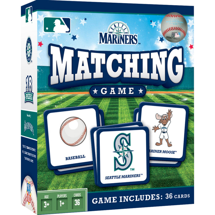Seattle Mariners Matching Game - Premium Card Games - Just $7.79! Shop now at Retro Gaming of Denver