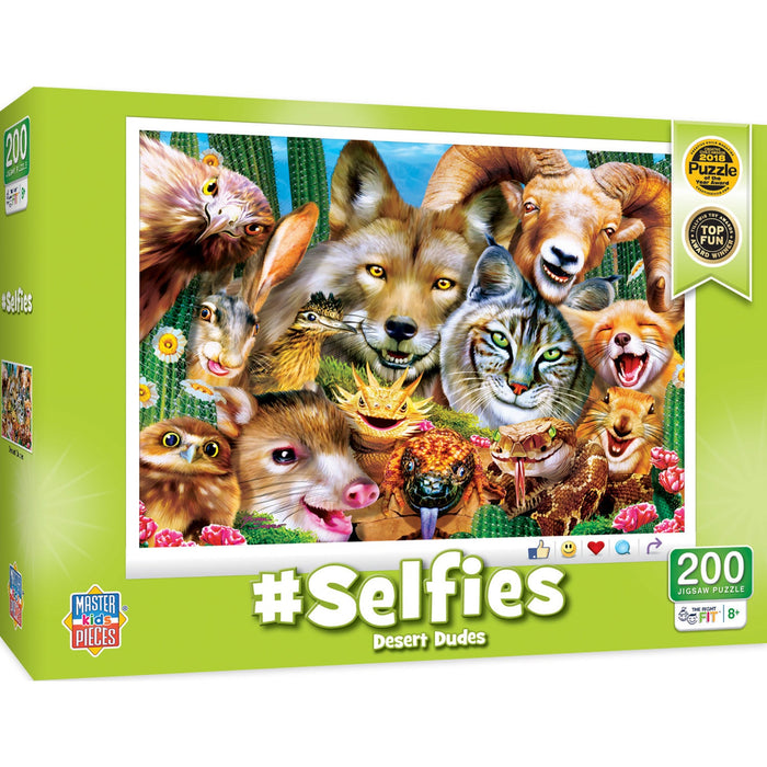 Selfies - Desert Dudes 200 Piece Jigsaw Puzzle - Just $12.99! Shop now at Retro Gaming of Denver