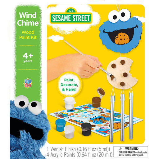 Sesame Street - Cookie Monster Wood Craft & Paint Kit - Just $6.99! Shop now at Retro Gaming of Denver