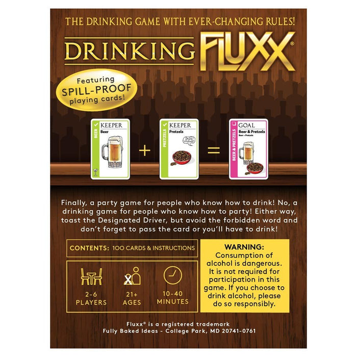 Drinking Fluxx - for just $25! 