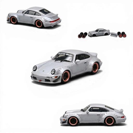CM Model Porsche 964 Widebody Nero Gray 1:64 - for just $34.99! 