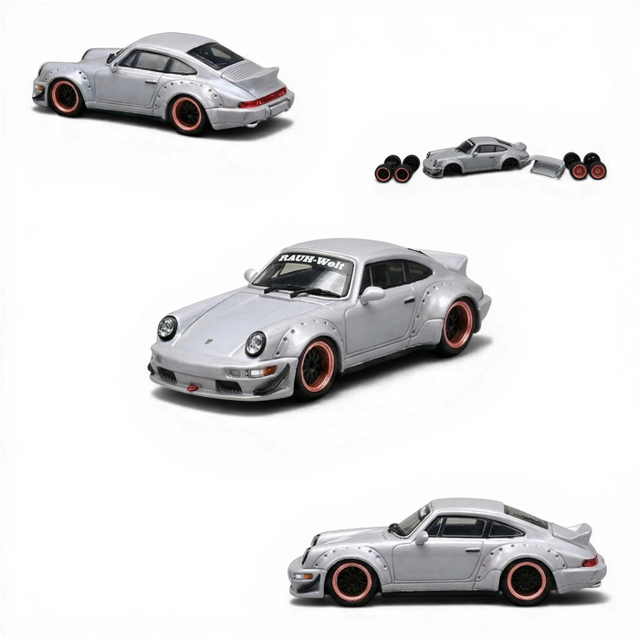CM Model Porsche 964 Widebody Nero Gray 1:64 - for just $34.99! 