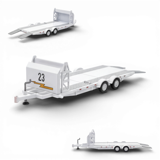 Aurora Model Car Towing Trailer 1:64 - for just $24.99! 