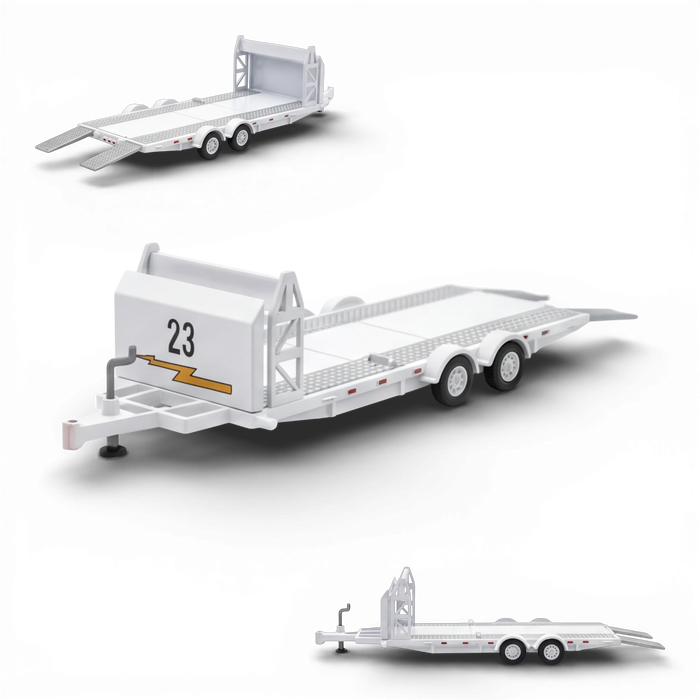Aurora Model Car Towing Trailer 1:64 - for just $24.99! 