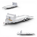 Aurora Model Car Towing Trailer 1:64 - for just $24.99! 