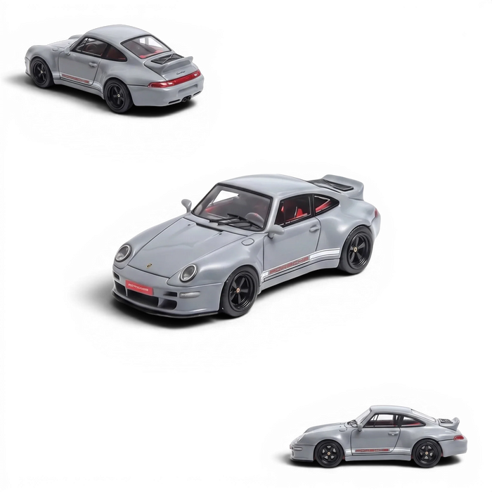 Flame Model Porsche 911 Gunther Werks 400R Cement Gray 1:64 - for just $64.99! 