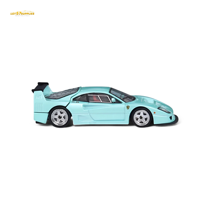 Stance Hunters Ferrari F40 LM Light Aqua Green 1:64 - for just $44.99! 