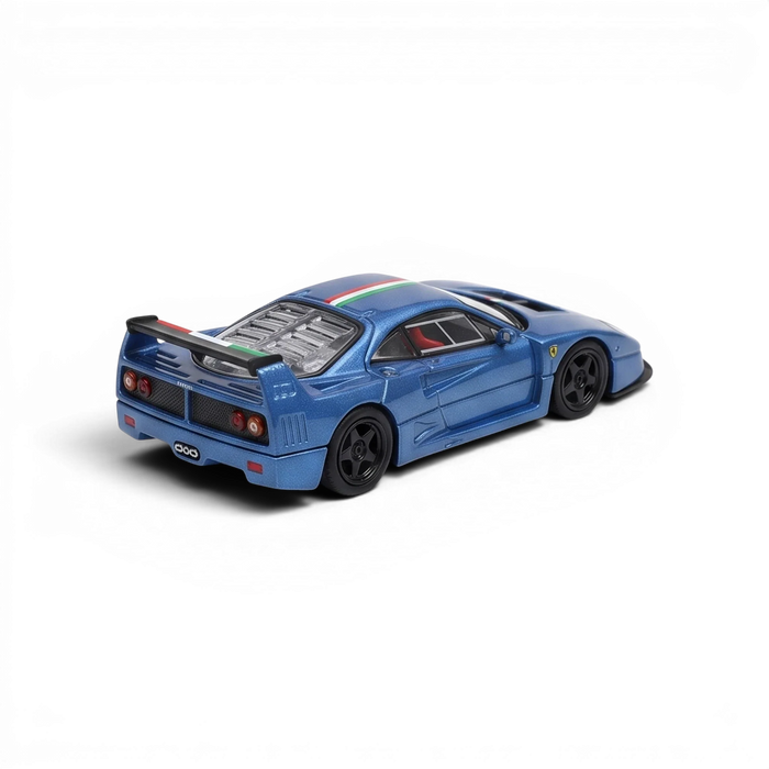 Stance Hunters Ferrari F40 LM Italian Stripe Blue 1:64 - for just $39.99! 