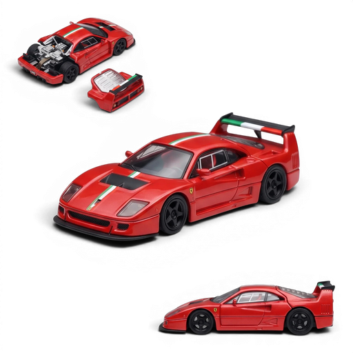 Stance Hunters Ferrari F40 LM Italian Stripe Red 1:64 - for just $39.99! 