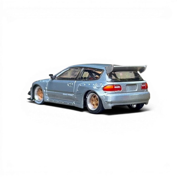 Pop Race Honda Civic EG6 Raw Metal 1:64 - for just $28.99! 