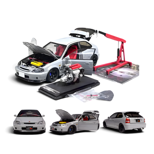MOTORHELIX Honda Civic Type-R EK9 Nardo Grey 1:18 - for just $349.99! 
