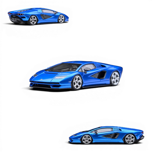FuelMe Model Countach LPI 800-4 Dark Blue 1:64 - for just $109.99! 
