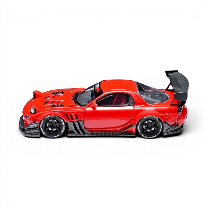YM Model x Minicraftsman Mazda RX-7 Modified Red 1:64 - for just $95.99! 