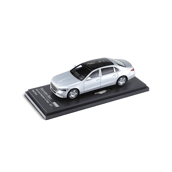 AR BOX 2021 Mercedes-Benz Maybach W223 Matte Silver 1:64 - for just $39.99! 