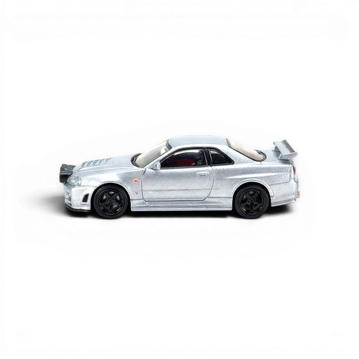 Street Weapon Nissan R34 GT-R Silver Snow Drift 1:64 - for just $34.99! 