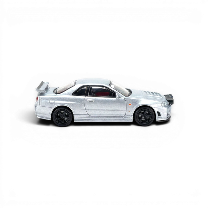 Street Weapon Nissan R34 GT-R Silver Snow Drift 1:64 - for just $34.99! 