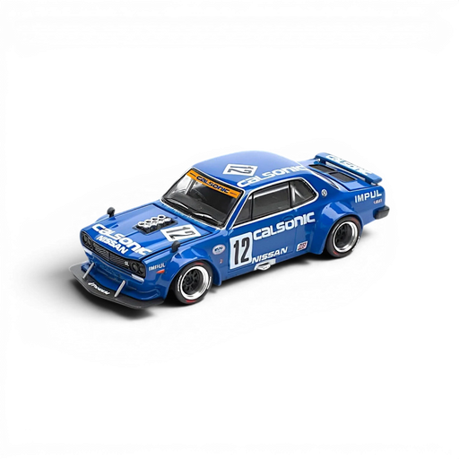 (Pre-Order) PopRace Skyline GT-R V8 Drift (Hakosuka) Calsonic Blue 1:64 - for just $23.99! 