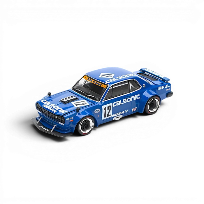 (Pre-Order) PopRace Skyline GT-R V8 Drift (Hakosuka) Calsonic Blue 1:64 - for just $23.99! 