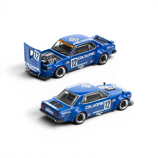 (Pre-Order) PopRace Skyline GT-R V8 Drift (Hakosuka) Calsonic Blue 1:64 - for just $23.99! 