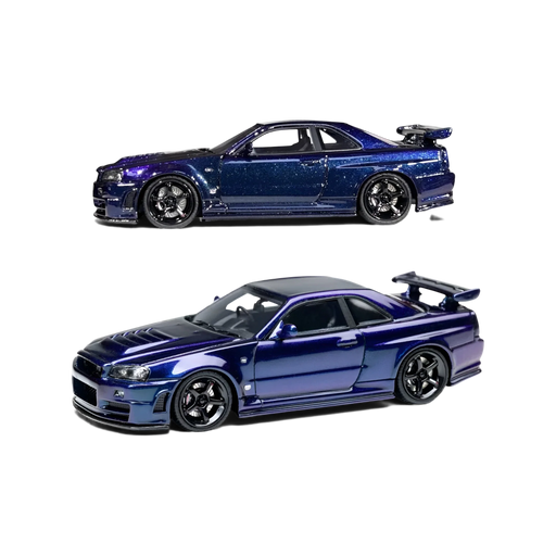 Cars' Lounge Nissan Skyline GT-R R34 Z-TUNE Midnight Purple 1:64 - for just $84.99! 