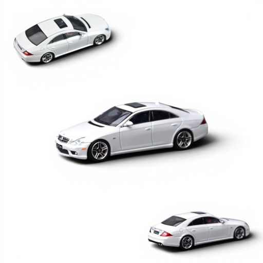 Focal Horizon CLS 63 AMG Mk1 C219 Pearl White 1:64 - for just $34.99! 