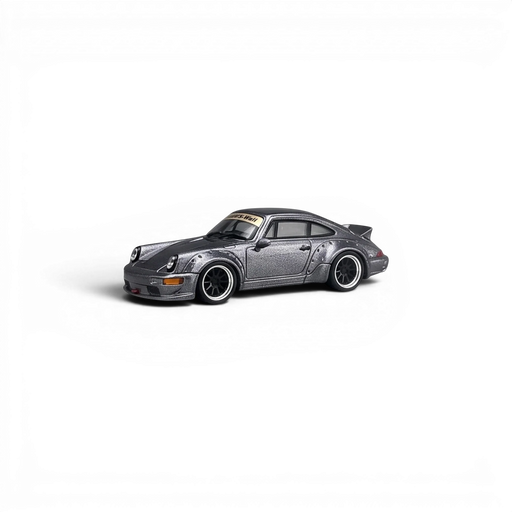 CM Model Porsche 964 Widebody Metallic Gray 1:64 - for just $34.99! 