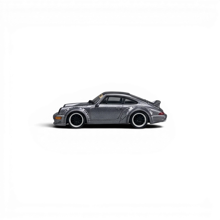 CM Model Porsche 964 Widebody Metallic Gray 1:64 - for just $34.99! 