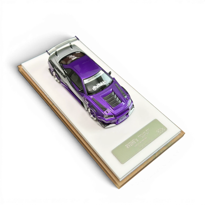 404ERROR x LOT 57 RYOHE's Skyline R34 "GIFTED" Resin 1:64 - for just $89.99! 