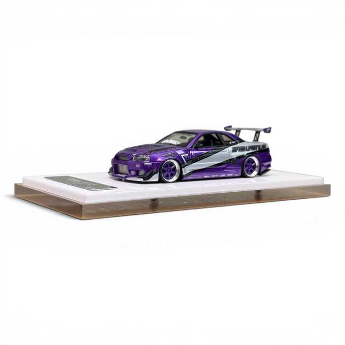 404ERROR x LOT 57 RYOHE's Skyline R34 "GIFTED" Resin 1:64 - for just $89.99! 