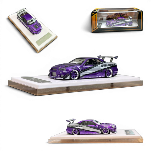 404ERROR x LOT 57 RYOHE's Skyline R34 "GIFTED" Resin 1:64 - for just $89.99! 