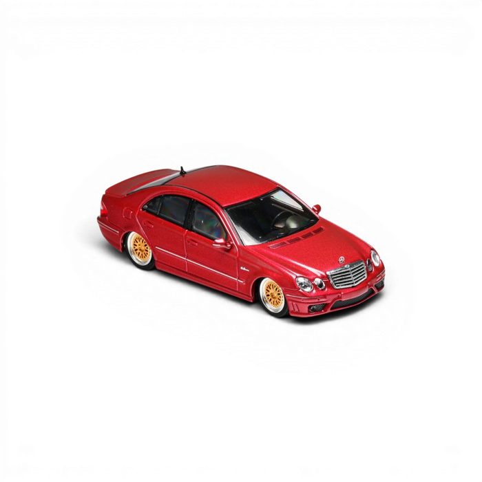 MK Model Mercedes-Benz E63 AMG W211 Lowered Red 1:64 - for just $31.99! 