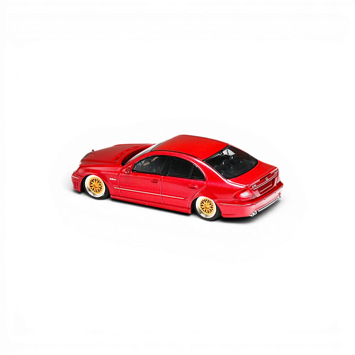 MK Model Mercedes-Benz E63 AMG W211 Lowered Red 1:64 - for just $31.99! 