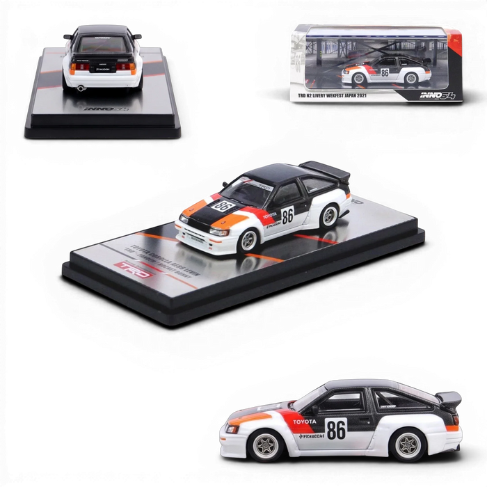 Inno64 Toyota AE86 Levin Pandem Rocket Bunny 1:64 - for just $27.99! 