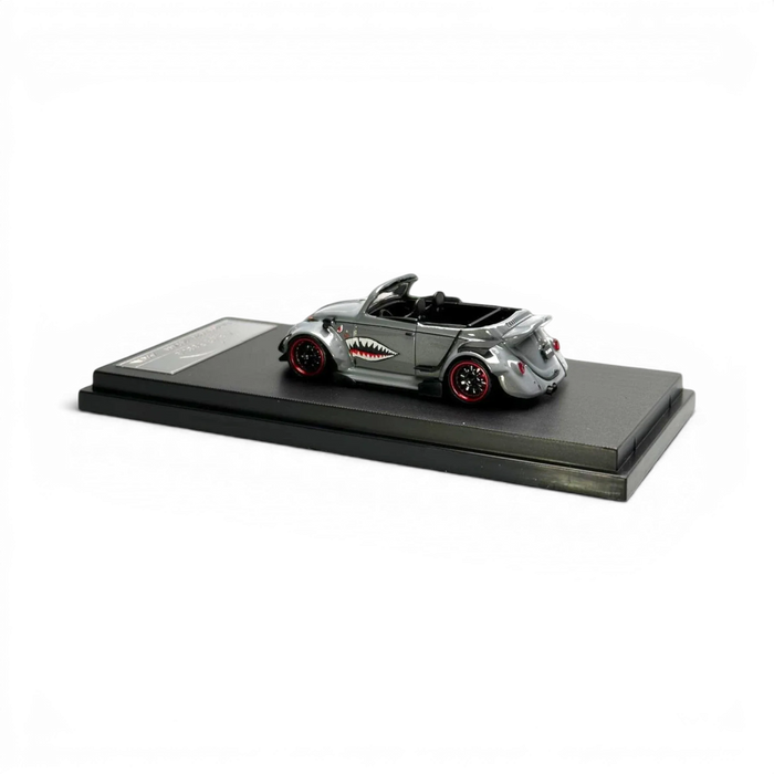 HKM Model VW Beetle Convertible Grey Shark Mouth 1:64 - for just $34.99! 